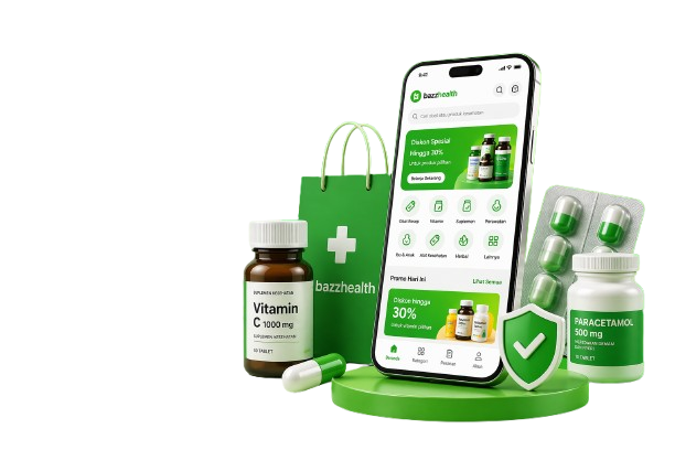 Bazzhealth 3D Product Mockup